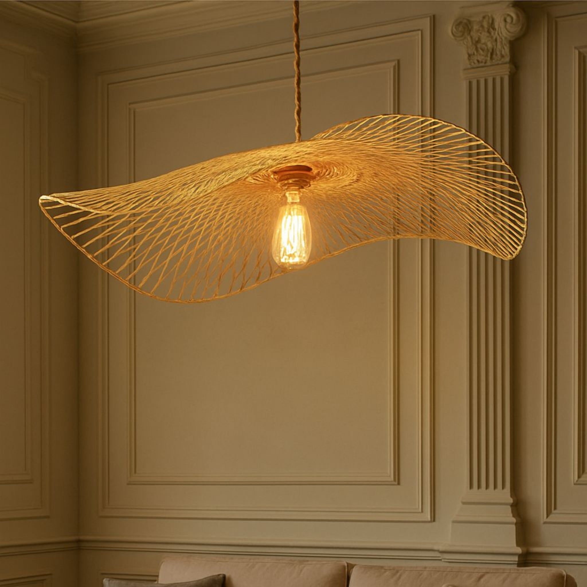Bamboo Lamp I Rattan Pendant Lamp LP-10